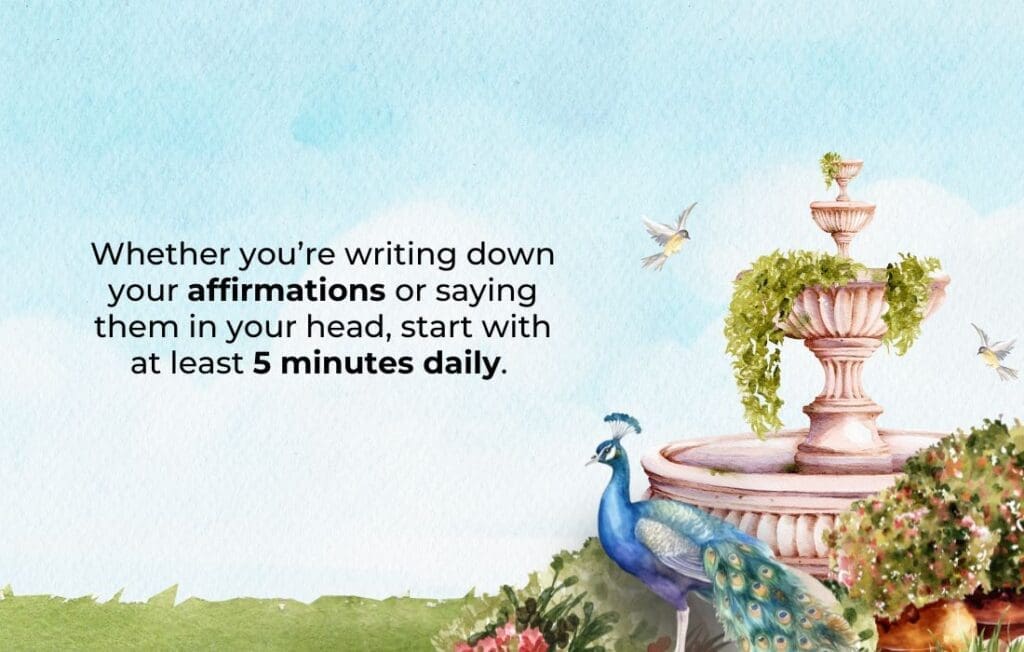 What does "being honest" when setting affirmations mean to you?