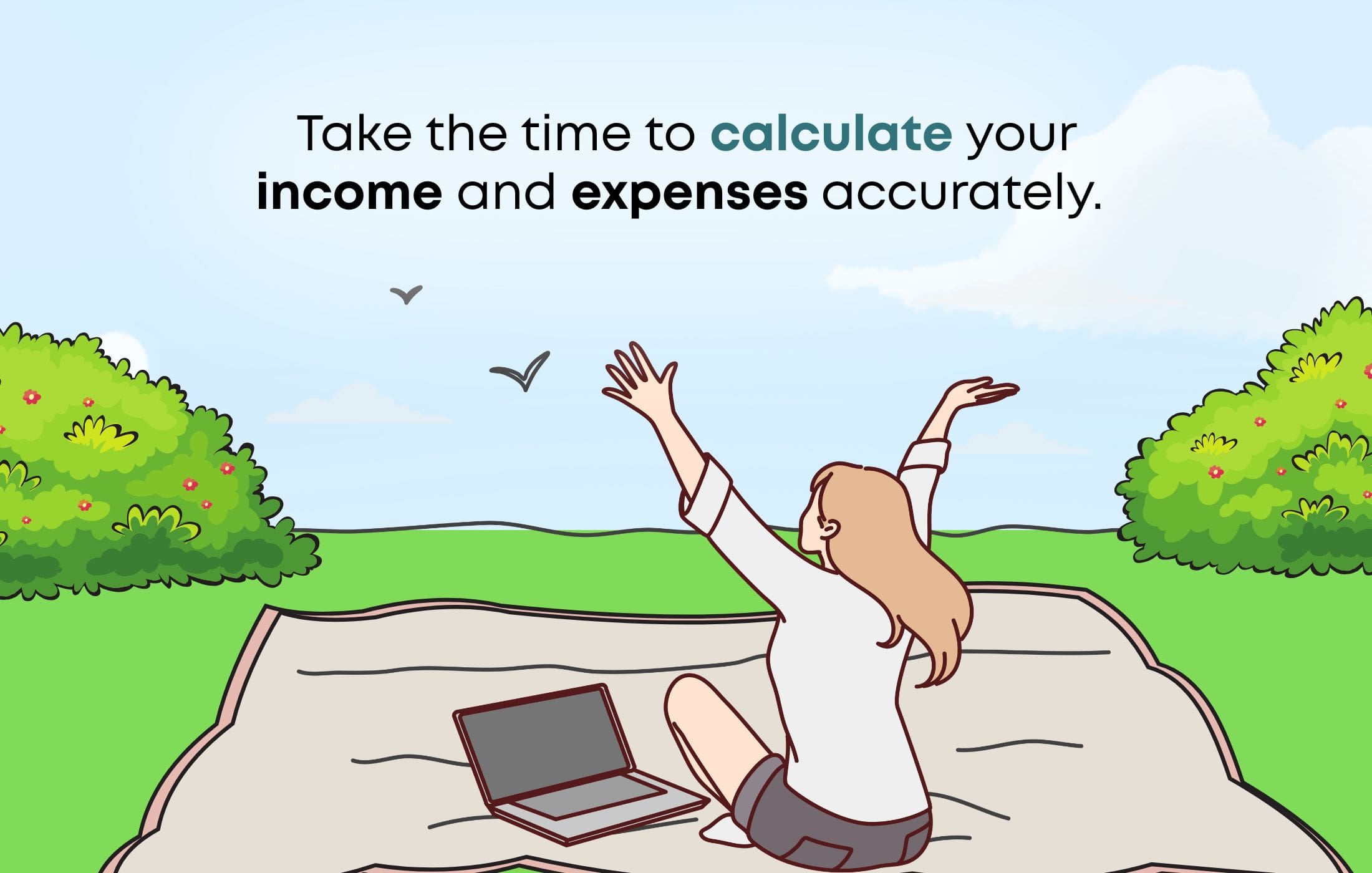 How do I accurately calculate my income for budgeting?