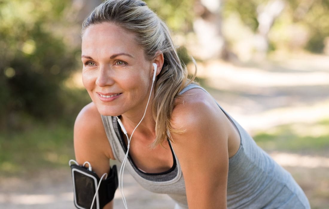 Try self-care techniques like exercise, meditation, or anything else that calms you down when you start to feel stressed.