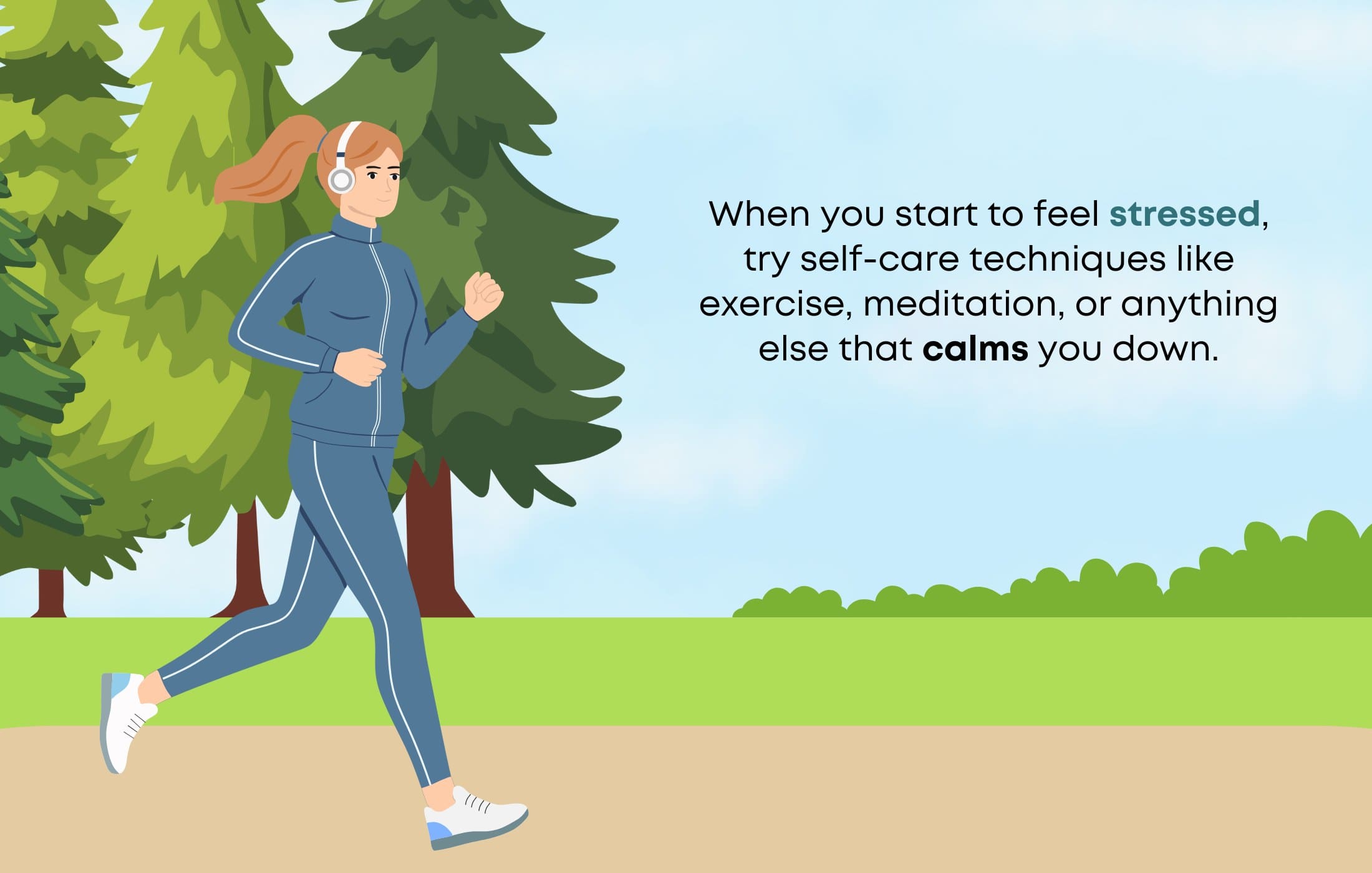 What role does stress play in negative thinking?