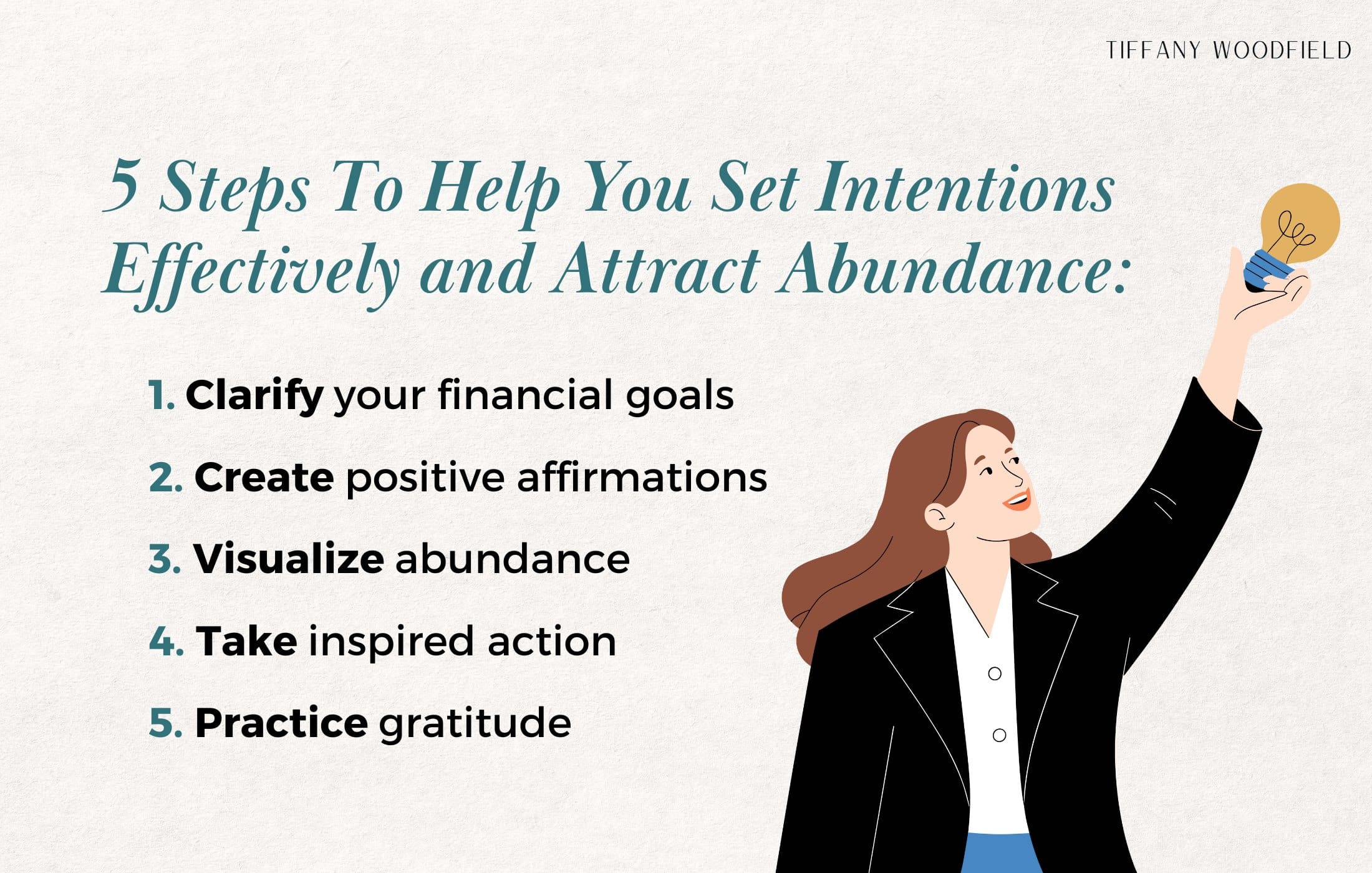 5 steps to help you set intentions effectively and attract abundance