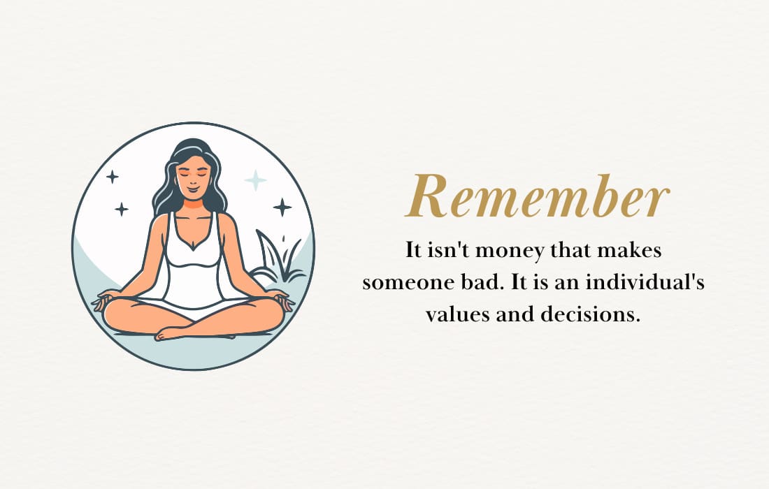 What is a positive money mindset?