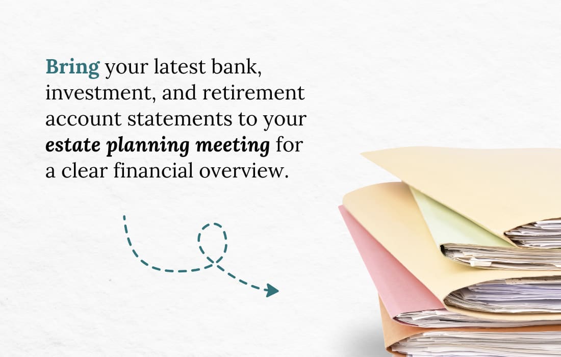 Documents to Bring to Your Estate Planning Meeting