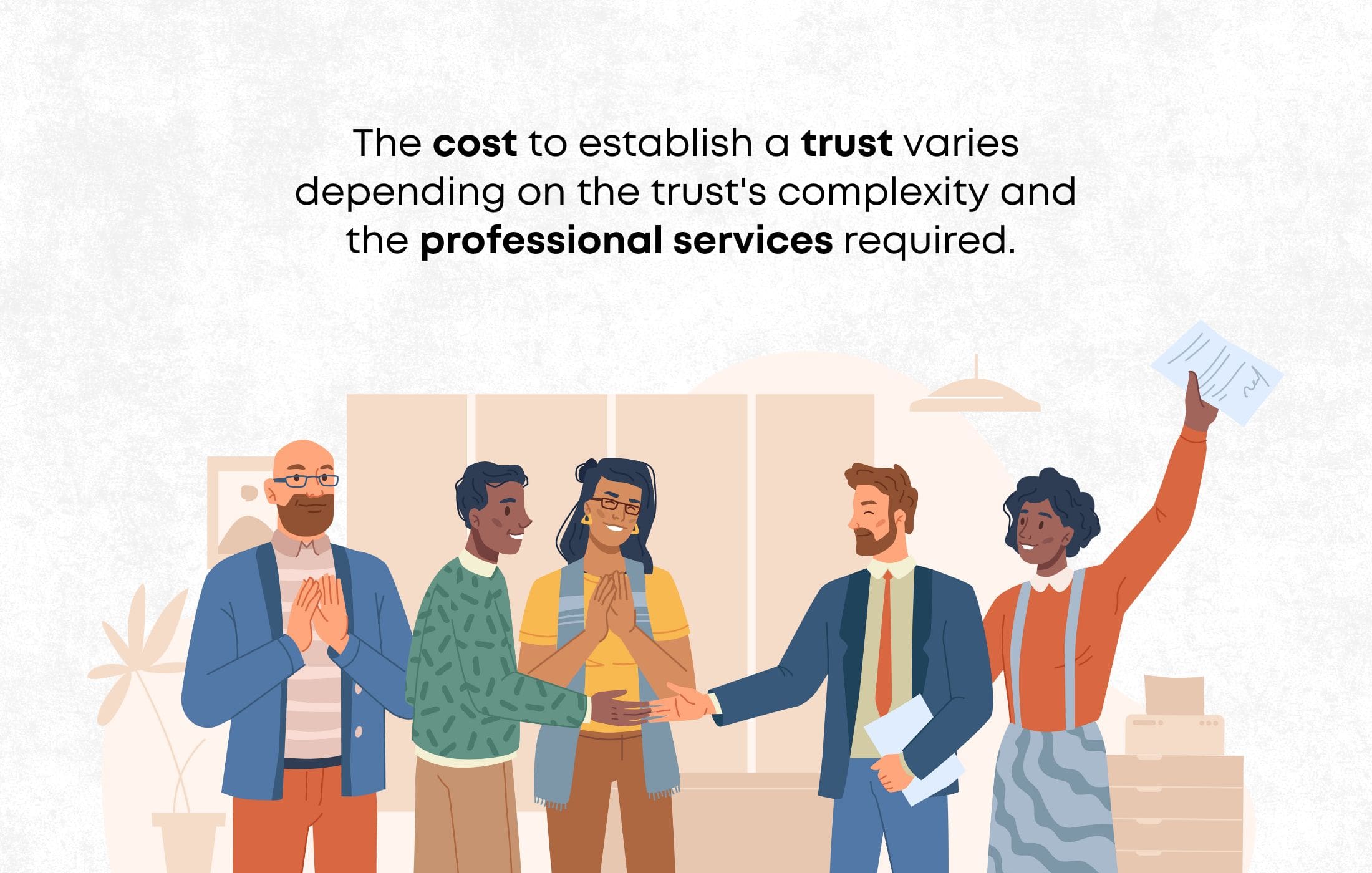 How much does it cost to set up a trust in Canada?