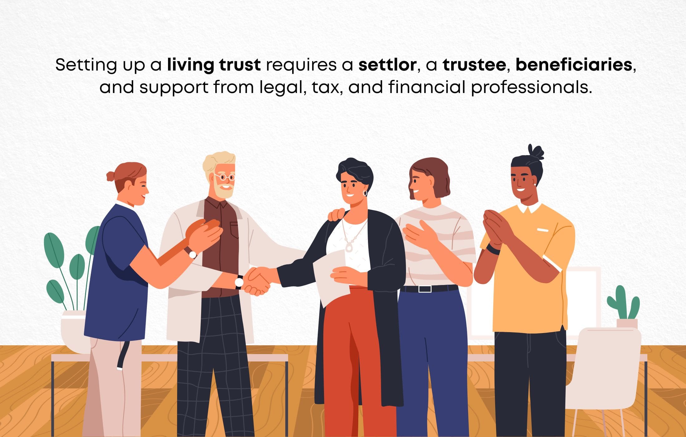 Who Needs to Be Involved When Setting Up a Living Trust?