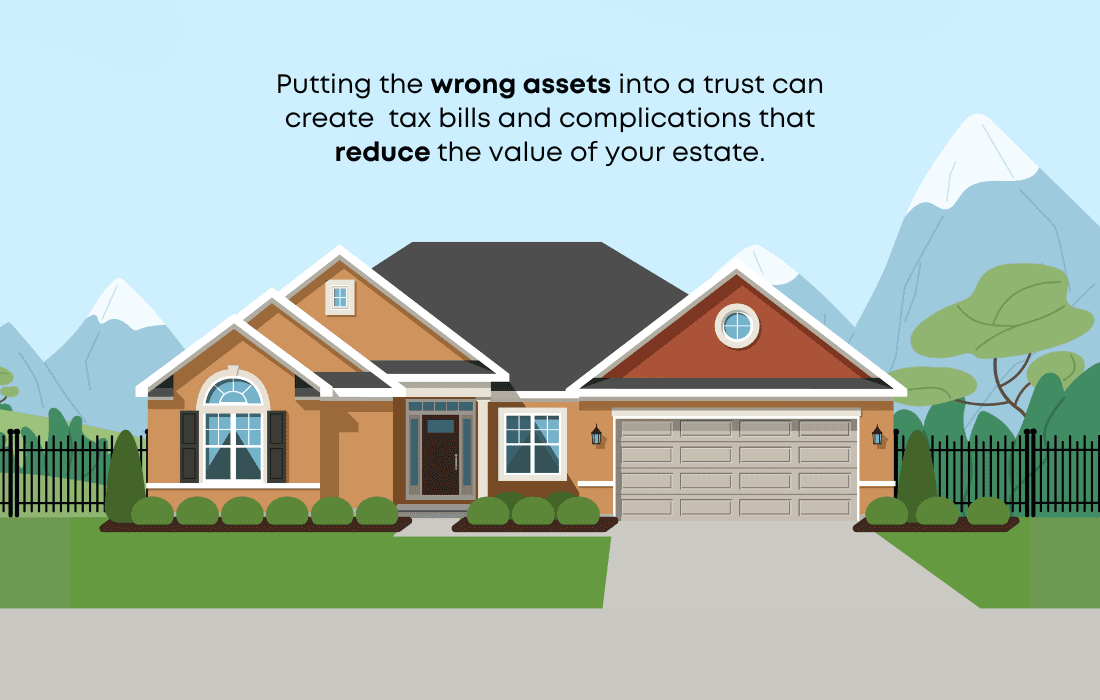 What Happens If You Put the Wrong Asset Into a Trust?